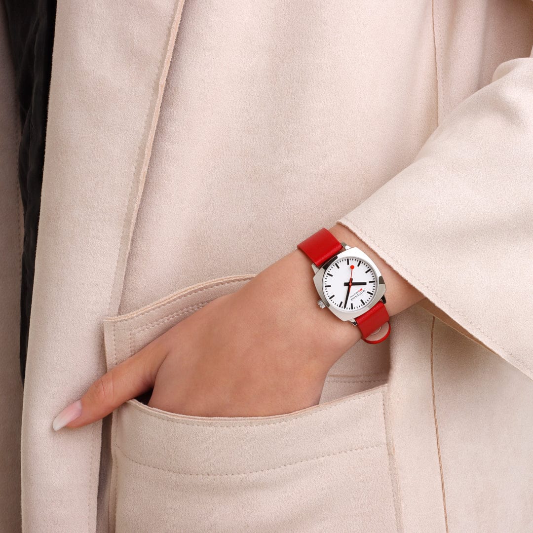 Mondaine Petite Cushion Vegan - MSL.31110.LCV