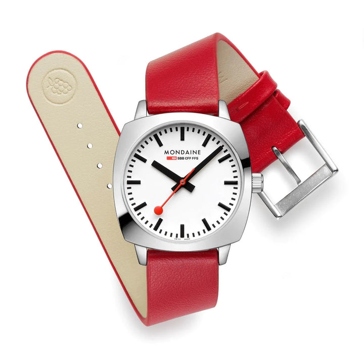 Mondaine Petite Cushion Vegan - MSL.31110.LCV