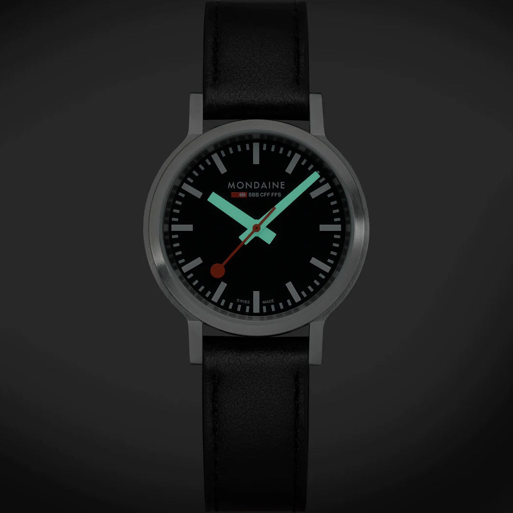 Mondaine Stop2go (34 mm) Vegan - MST.34020.LBV.SET