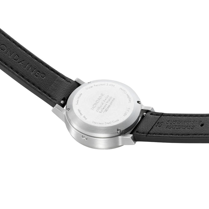 Mondaine Stop2go (34 mm) Vegan - MST.34020.LBV.SET