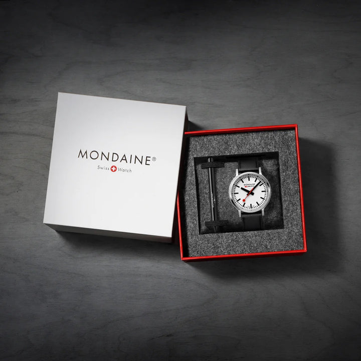 Mondaine Stop2go Vegan - MST.4101B.LBV.2SE