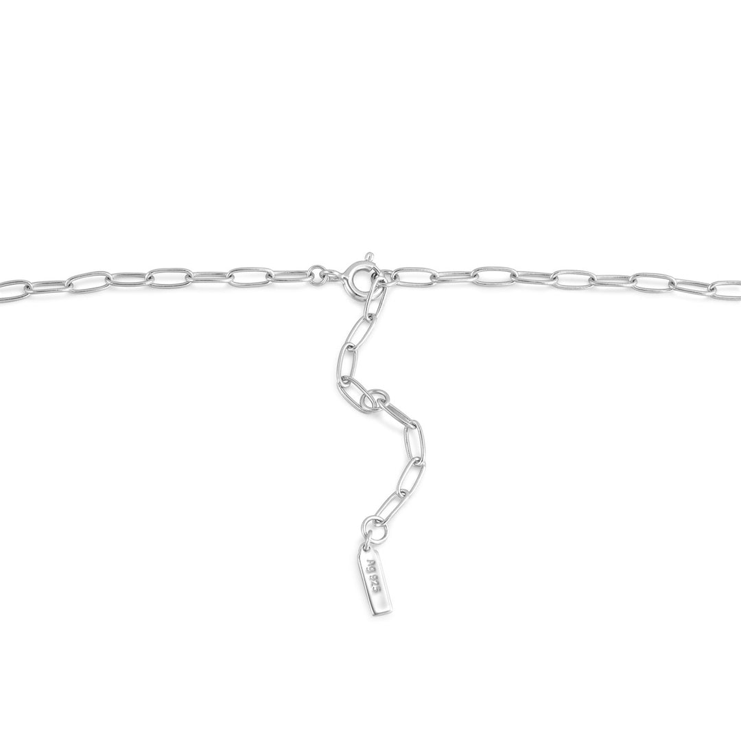 Ania Haie Silver Link Charm Chain Halskette - N048-02H