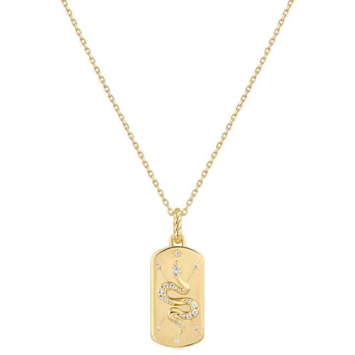 Ania Haie Collier Serpent Or - N072-06G