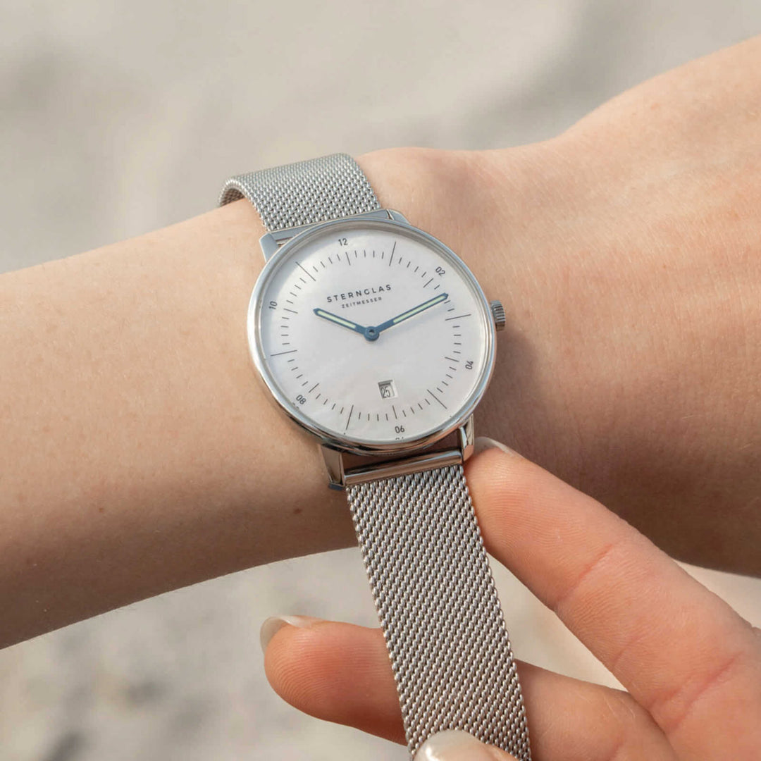Sternglas Naos XS Edition Mother of Pearl - S01-NDP01-MI01