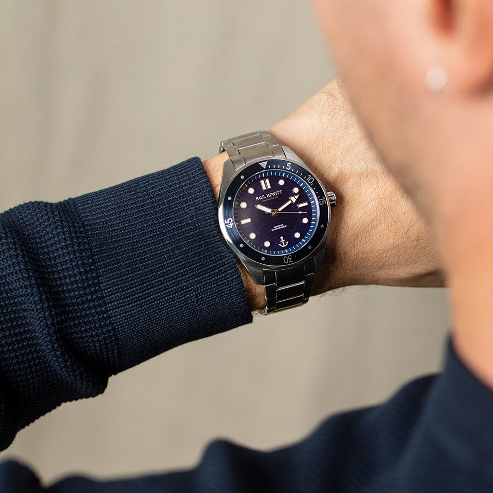Paul Hewitt Ocean Diver Silber Blau - PH-W-0327