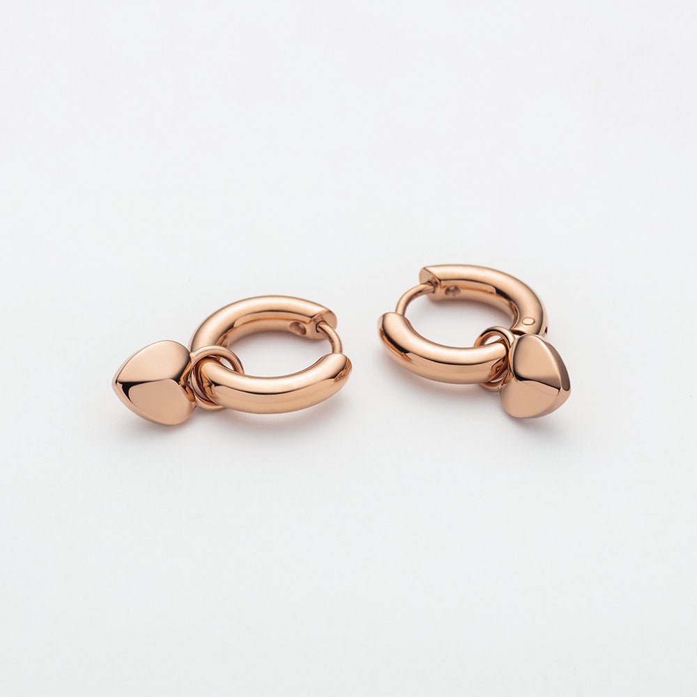 Paul Hewitt Ocean Heart Ohrringe Roségold - PH-JE-0168