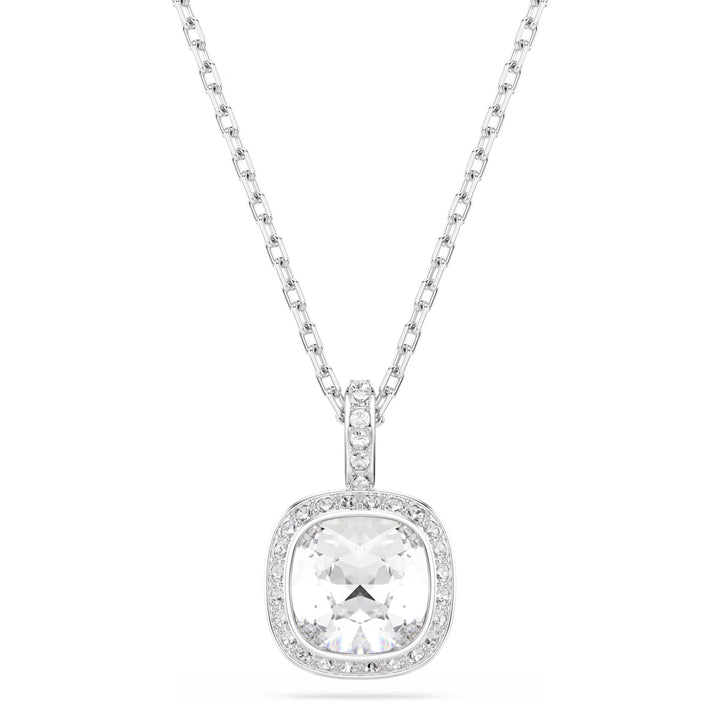 Swarovski Una Angelic Set Kissenschliff Weiss Rhodiniert - 5754343