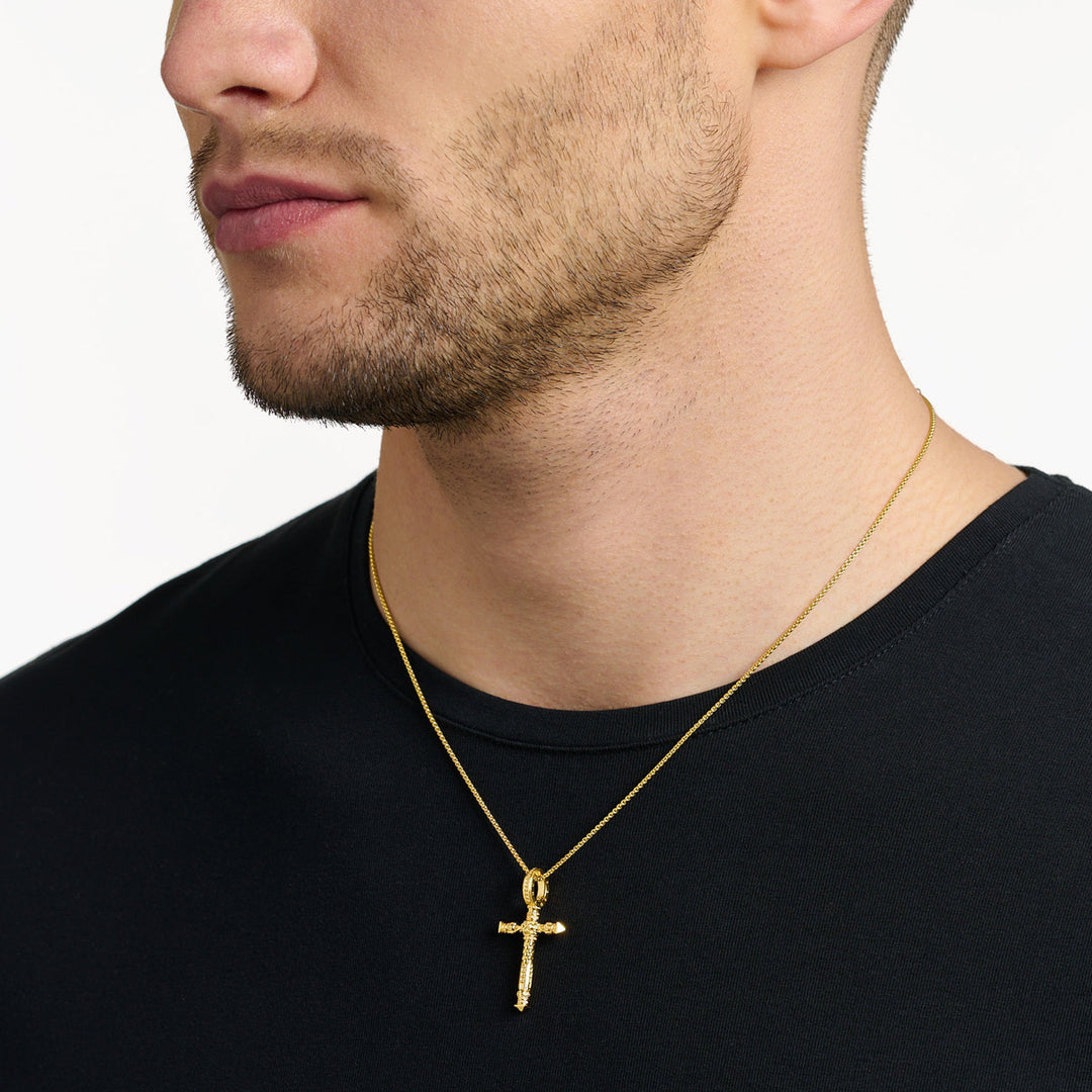 Thomas Sabo Anhänger Kreuz Gold - PE503-413-39