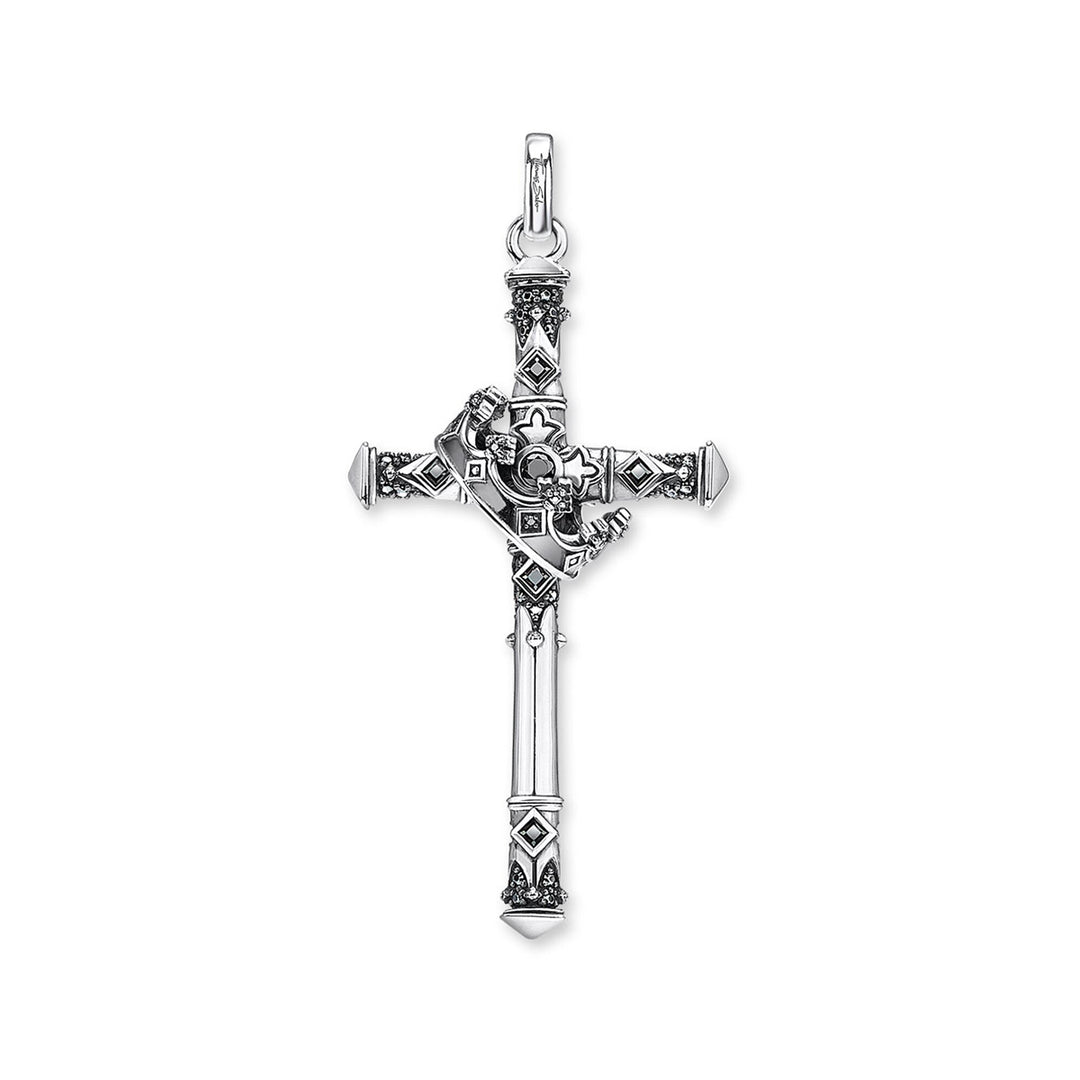 Thomas Sabo Anhänger Kreuz &amp; Krone - PE886-643-11