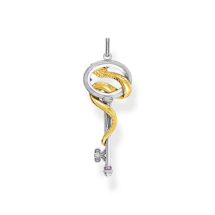 Thomas Sabo Anhänger Schlüssel mit Schlange gold - PE896-542-7