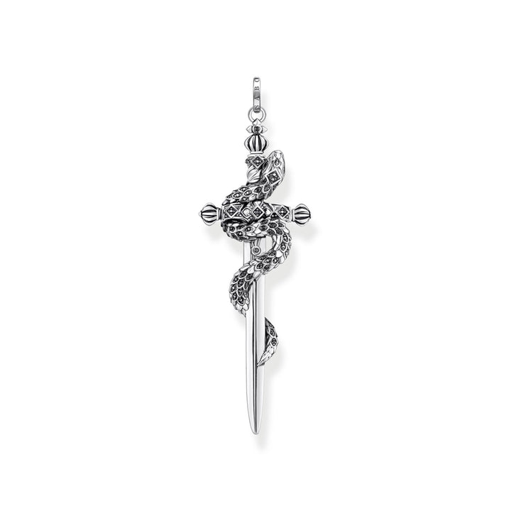Thomas Sabo Anhänger Geschwärzt Schwert mit Schlange - PE943-643-11