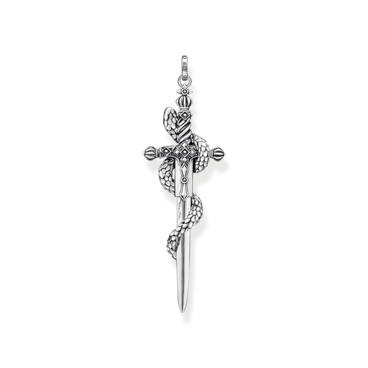 Thomas Sabo Anhänger Geschwärzt Schwert mit Schlange - PE943-643-11