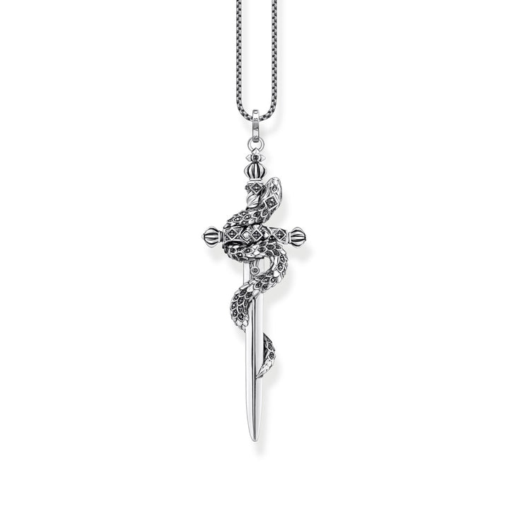 Thomas Sabo Anhänger Geschwärzt Schwert mit Schlange - PE943-643-11