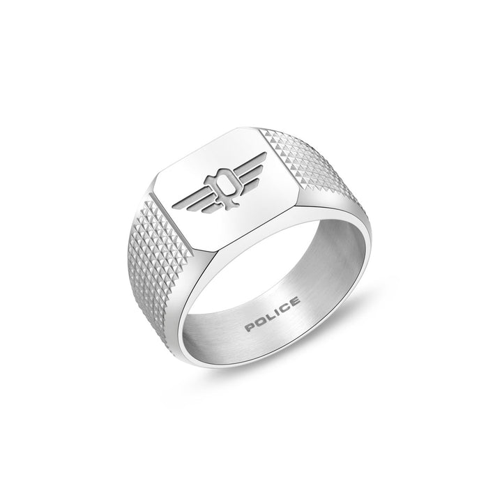 Police Signet Ring Silver