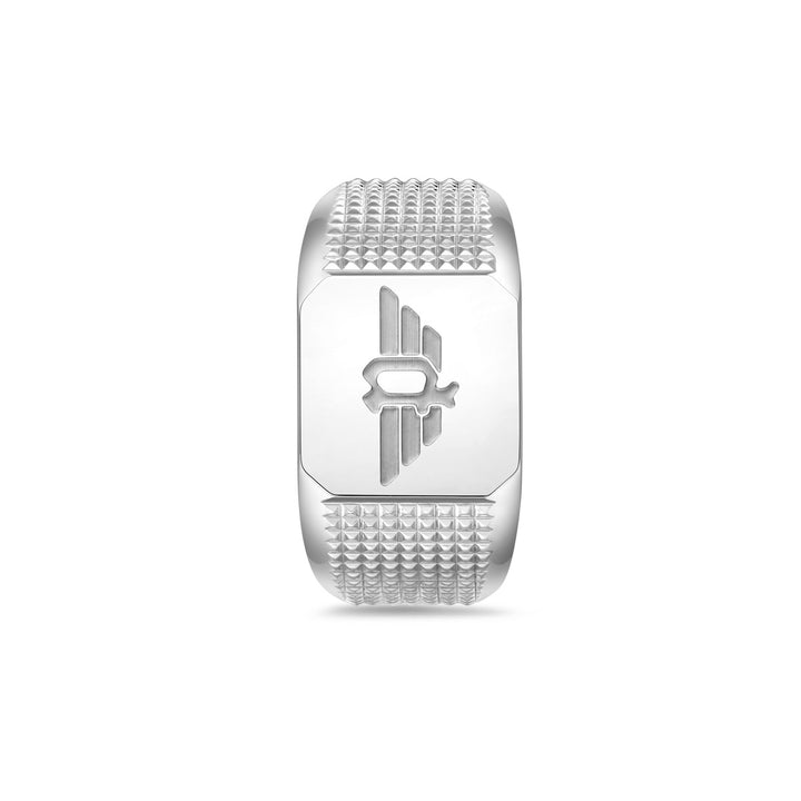 Police Signet Ring Silver