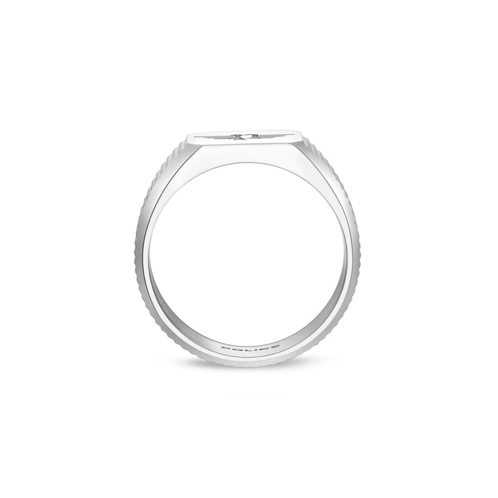 Police Signet Ring Silver