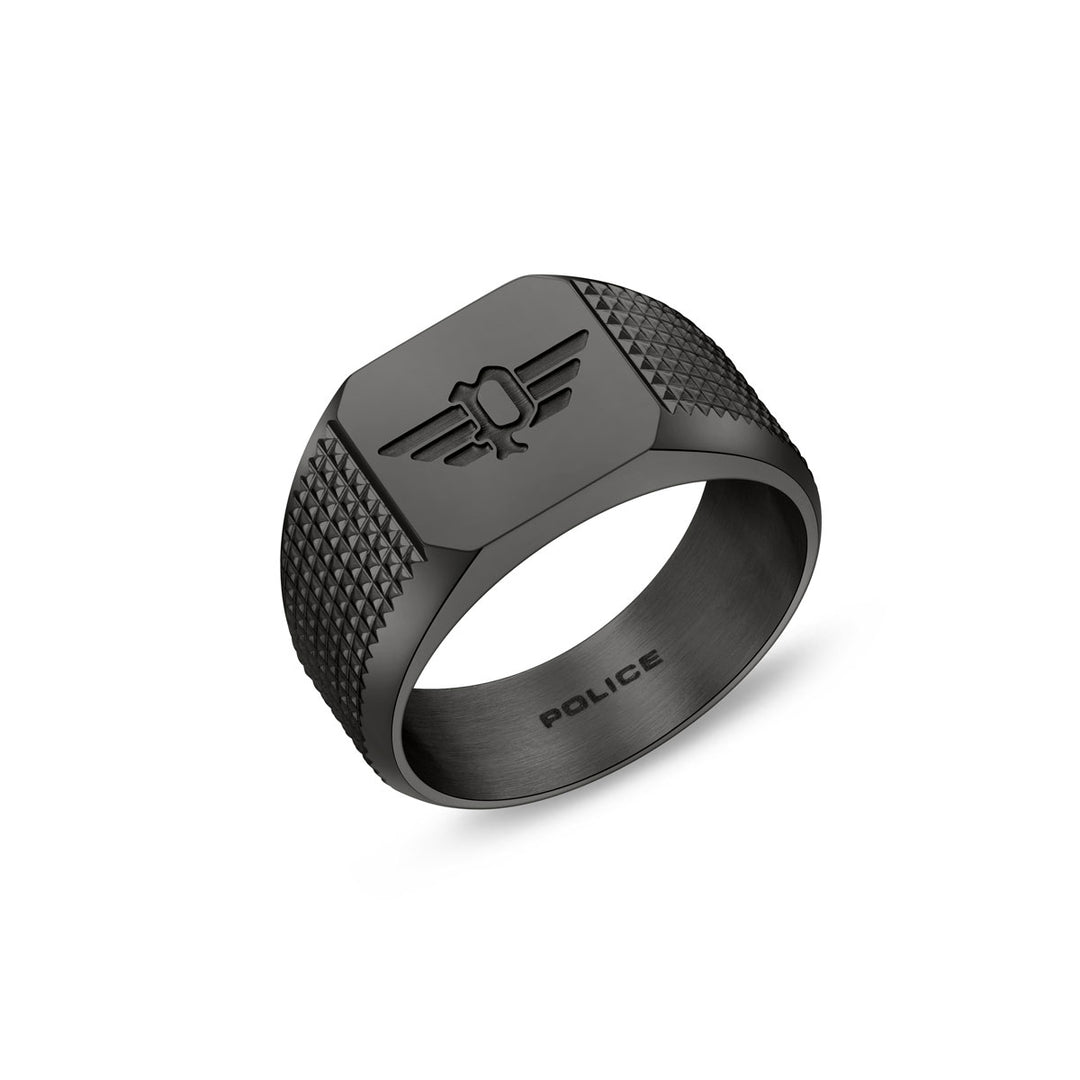 Police Signet Ring Gun
