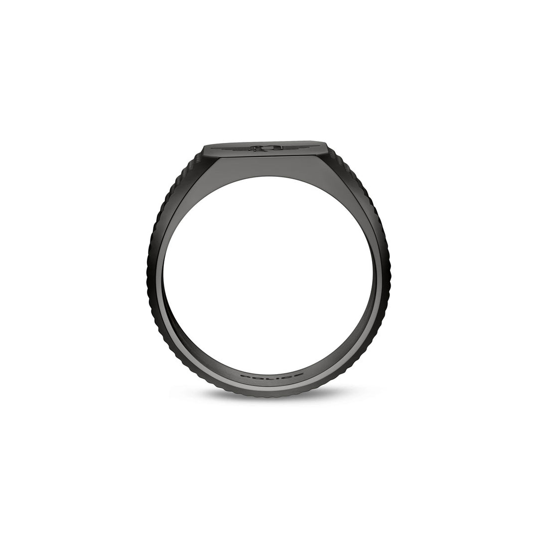 Police Signet Ring Gun