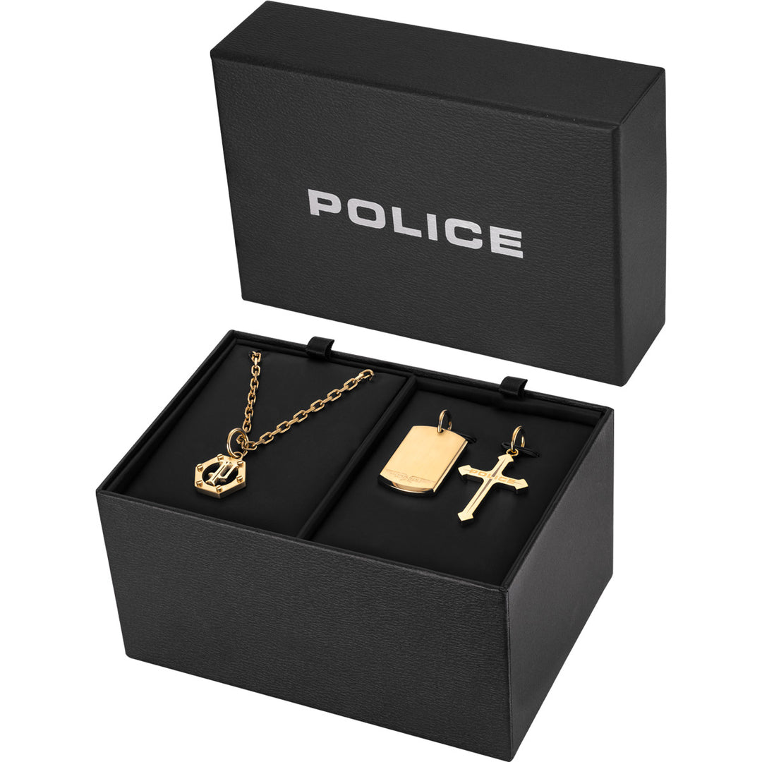 Police Triplelock Halskette - PEAGN0085401