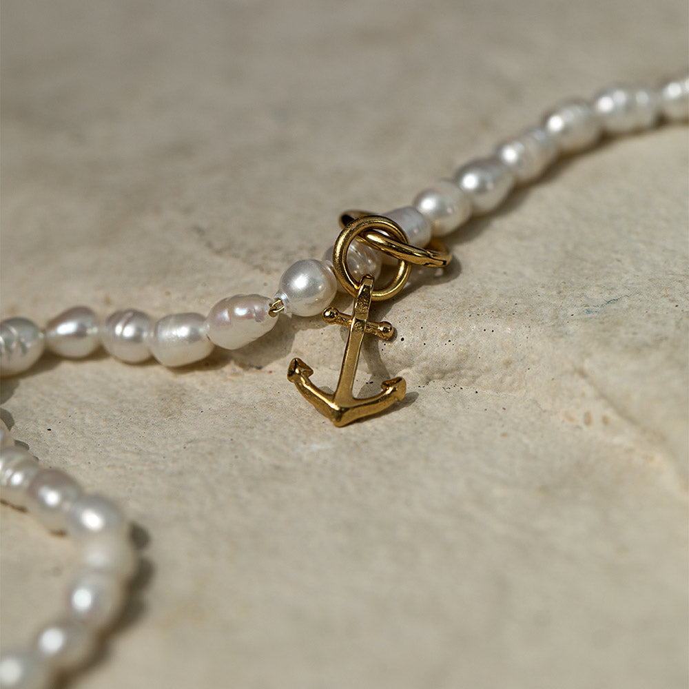 Paul Hewitt Charm Armkette Pearl Gold - PH-JE-0456
