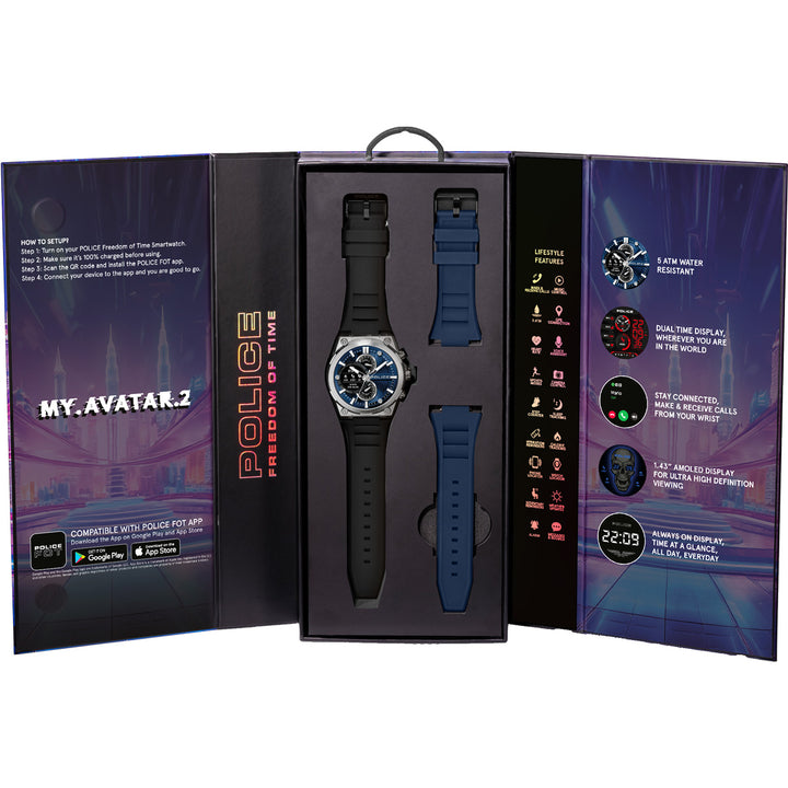 Police Freedom of Time Smartwatch - PEIUN00003X1