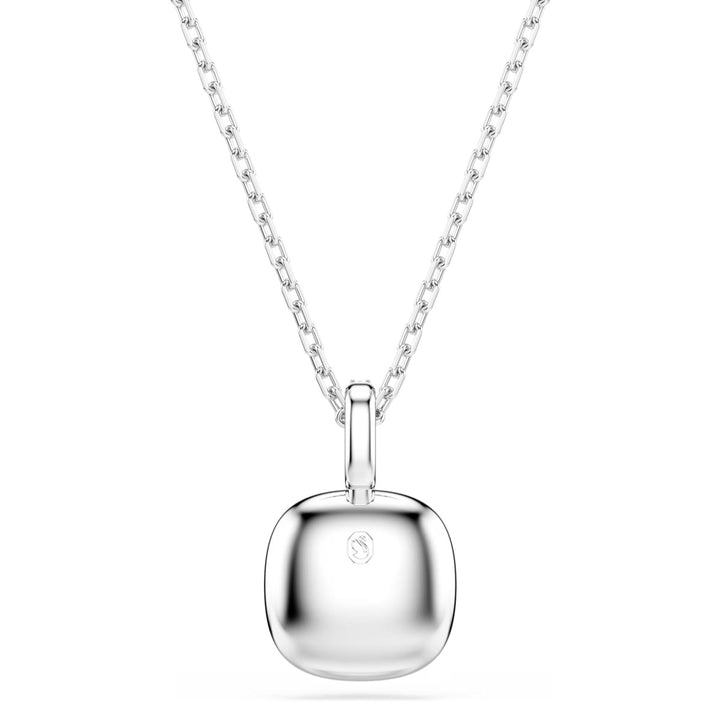 Swarovski Una Angelic Halskette Kissenschliff Weiss Rhodiniert - 5754340