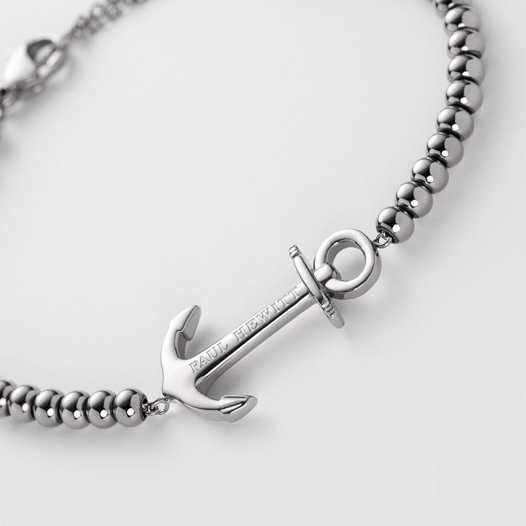 Paul Hewitt The Anchor Beads Armband Silber - PH-JE-0081
