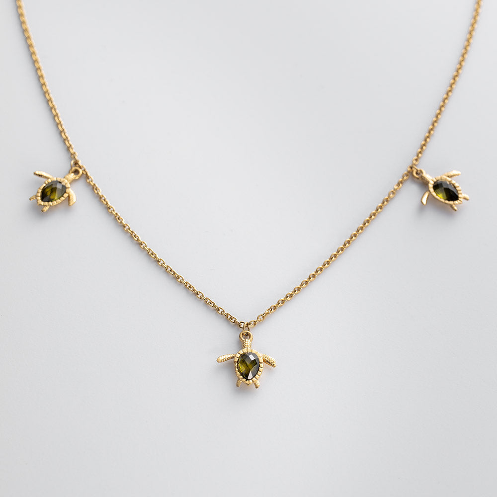 Paul Hewitt Turtle Halskette Gold - PH-JE-0155