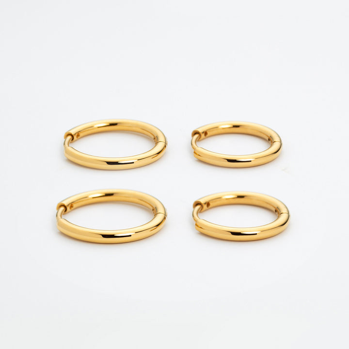 Paul Hewitt Treasures of the Sea Hoops Ohrringe Gold - PH-JE-0170