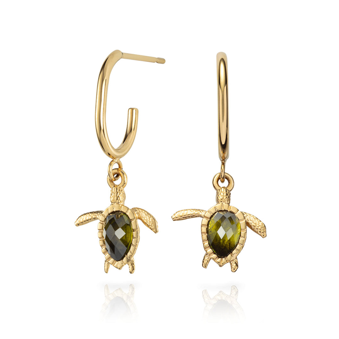 Paul Hewitt Turtle Hoops Ohrring Gold - PH-JE-0180