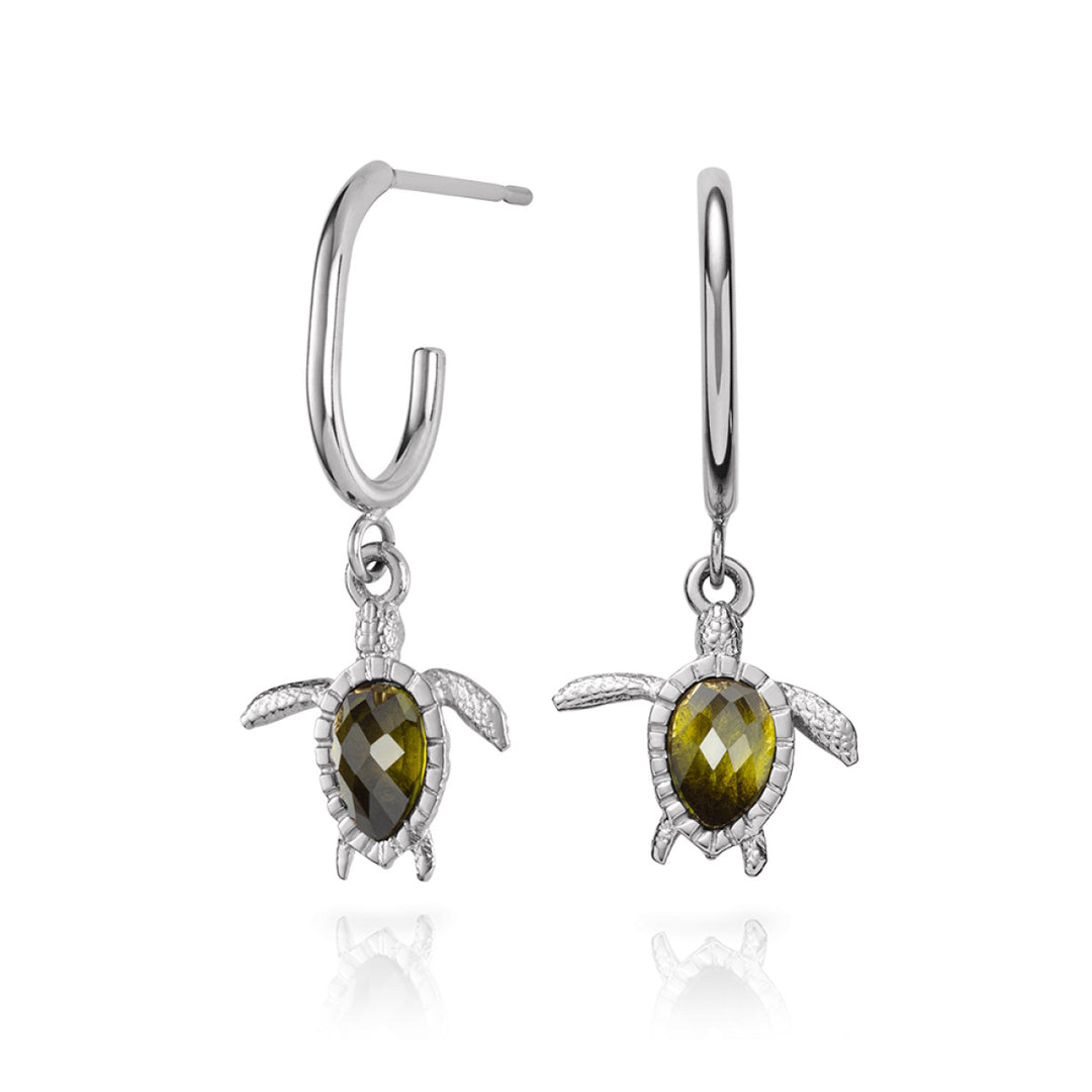 Paul Hewitt Turtle Hoops Ohrring Silber - PH-JE-0182