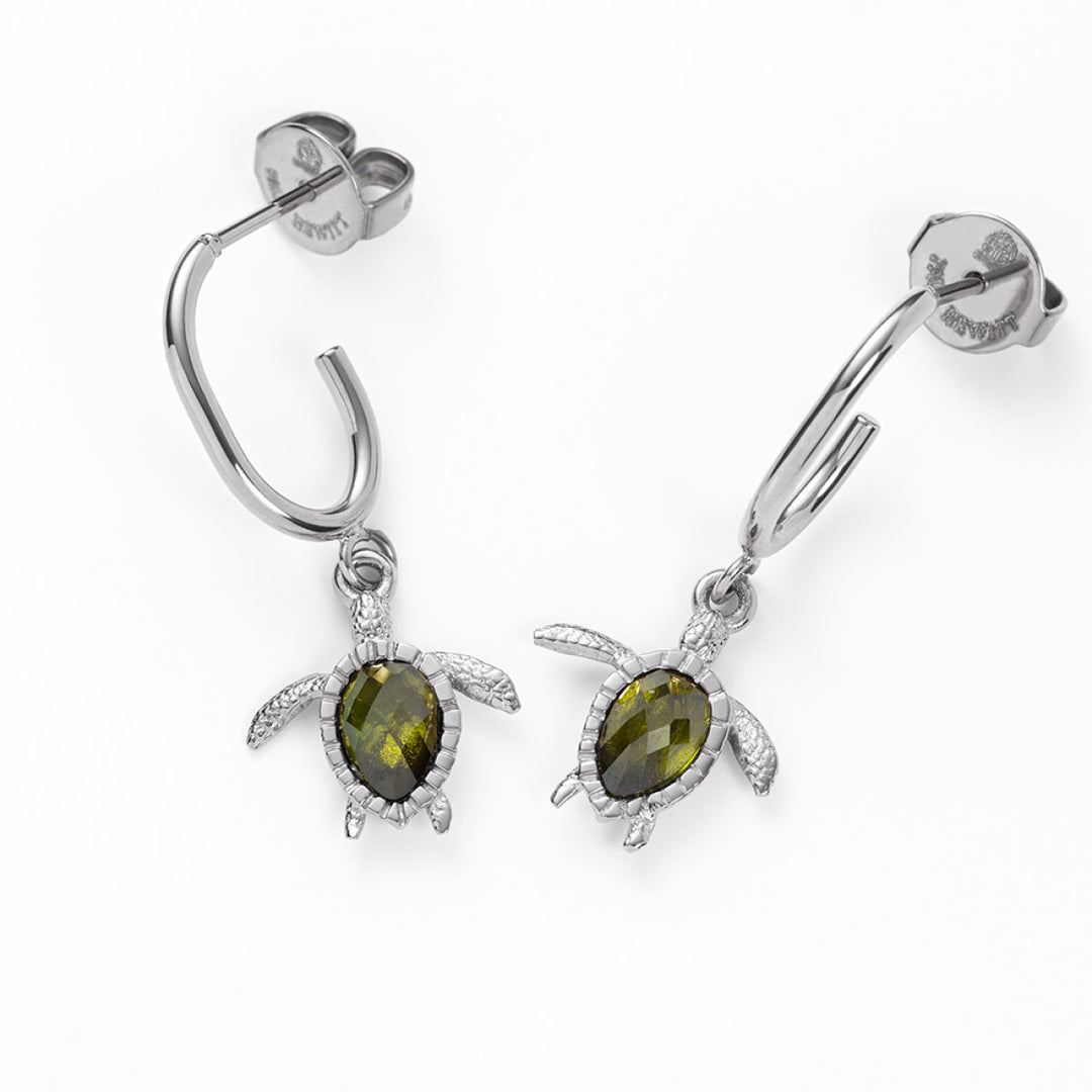 Paul Hewitt Turtle Hoops Ohrring Silber - PH-JE-0182