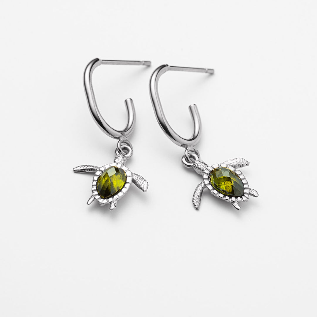 Paul Hewitt Turtle Hoops Ohrring Silber - PH-JE-0182