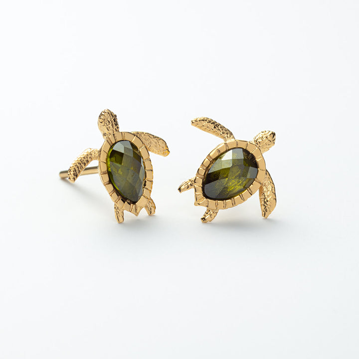Paul Hewitt Turtle Ohrstecker Gold - PH-JE-0183