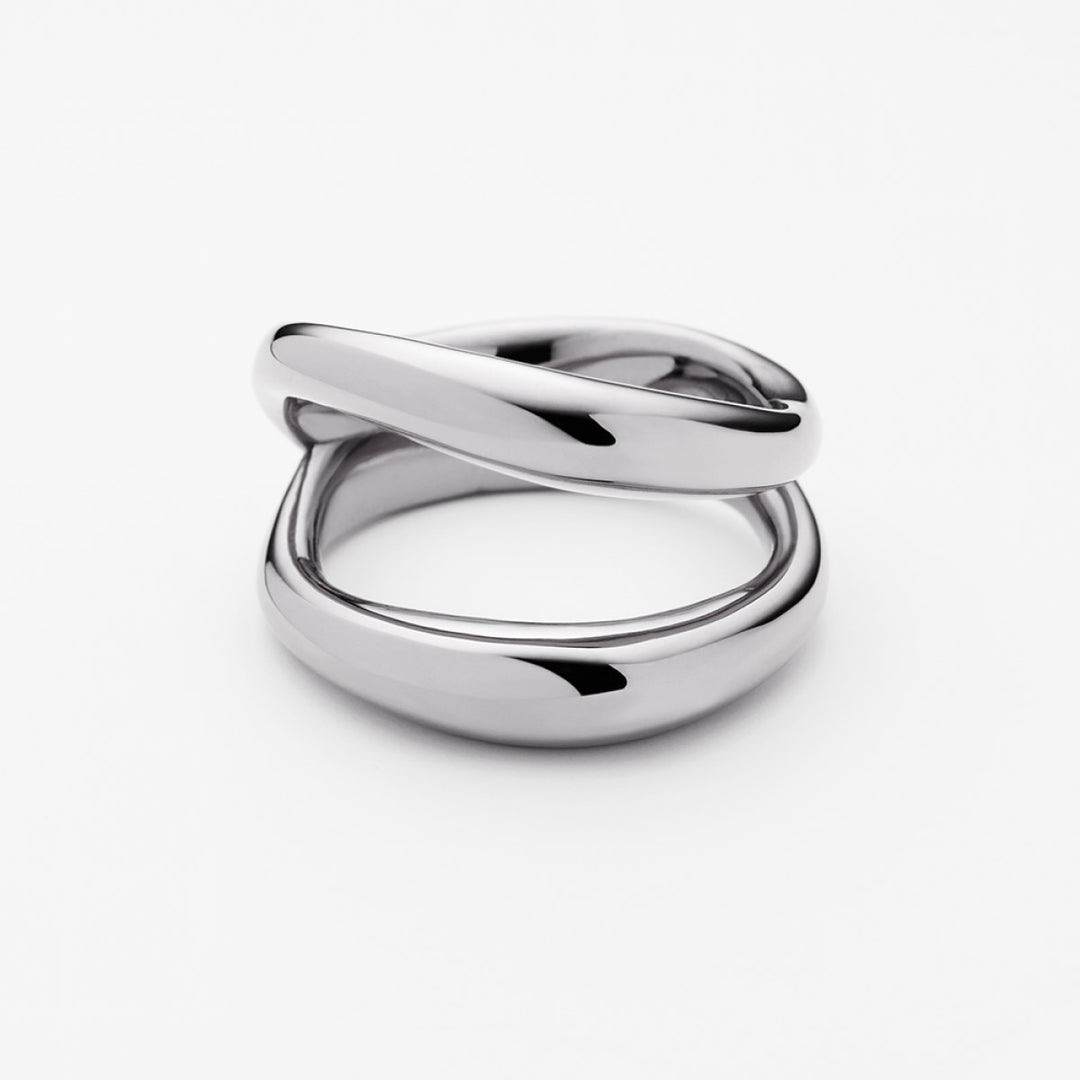 Paul Hewitt Waves Ring Silber