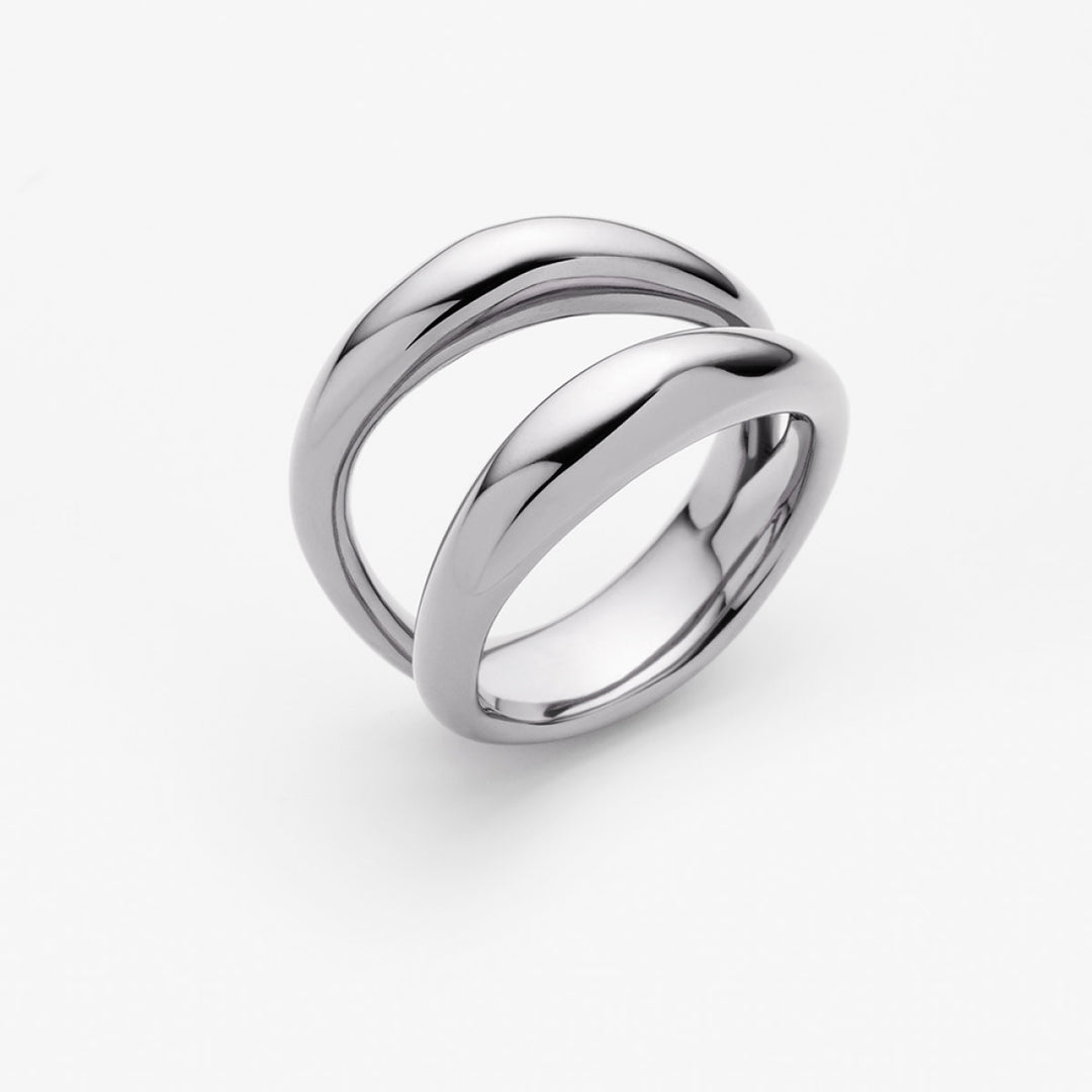 Paul Hewitt Waves Ring Silber