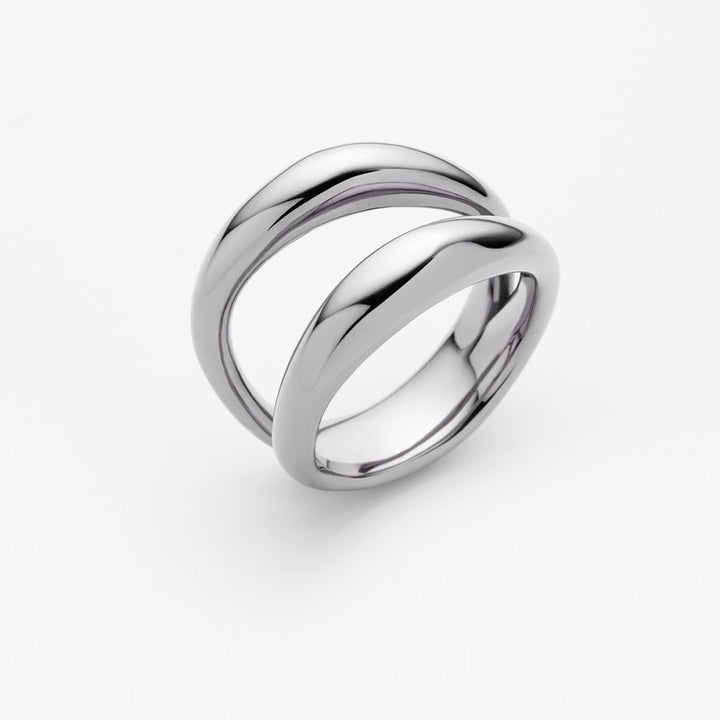 Paul Hewitt Waves Ring Silber