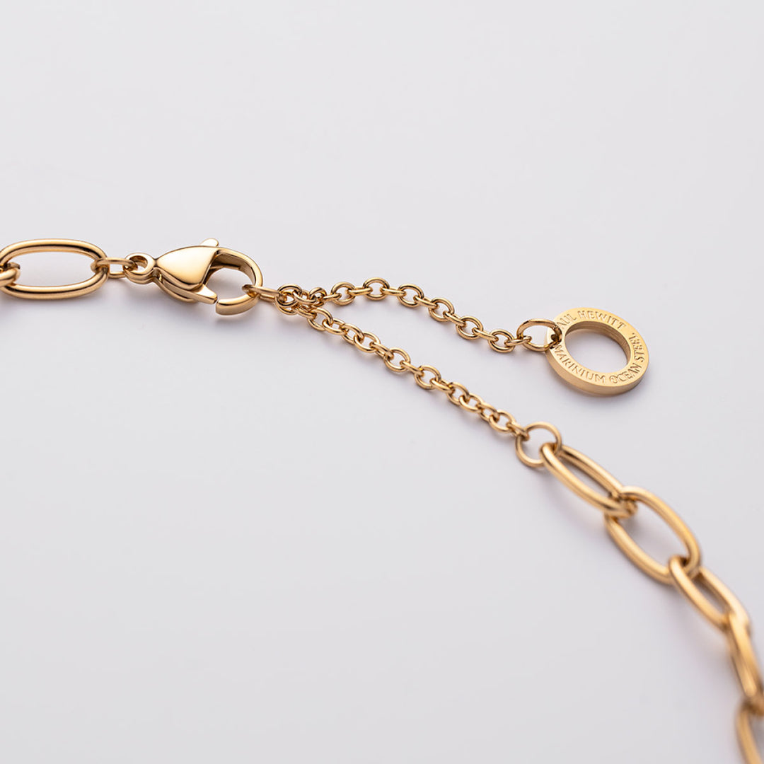 Paul Hewitt Charm Halskette Anchor Link Gold - PH-JE-0441