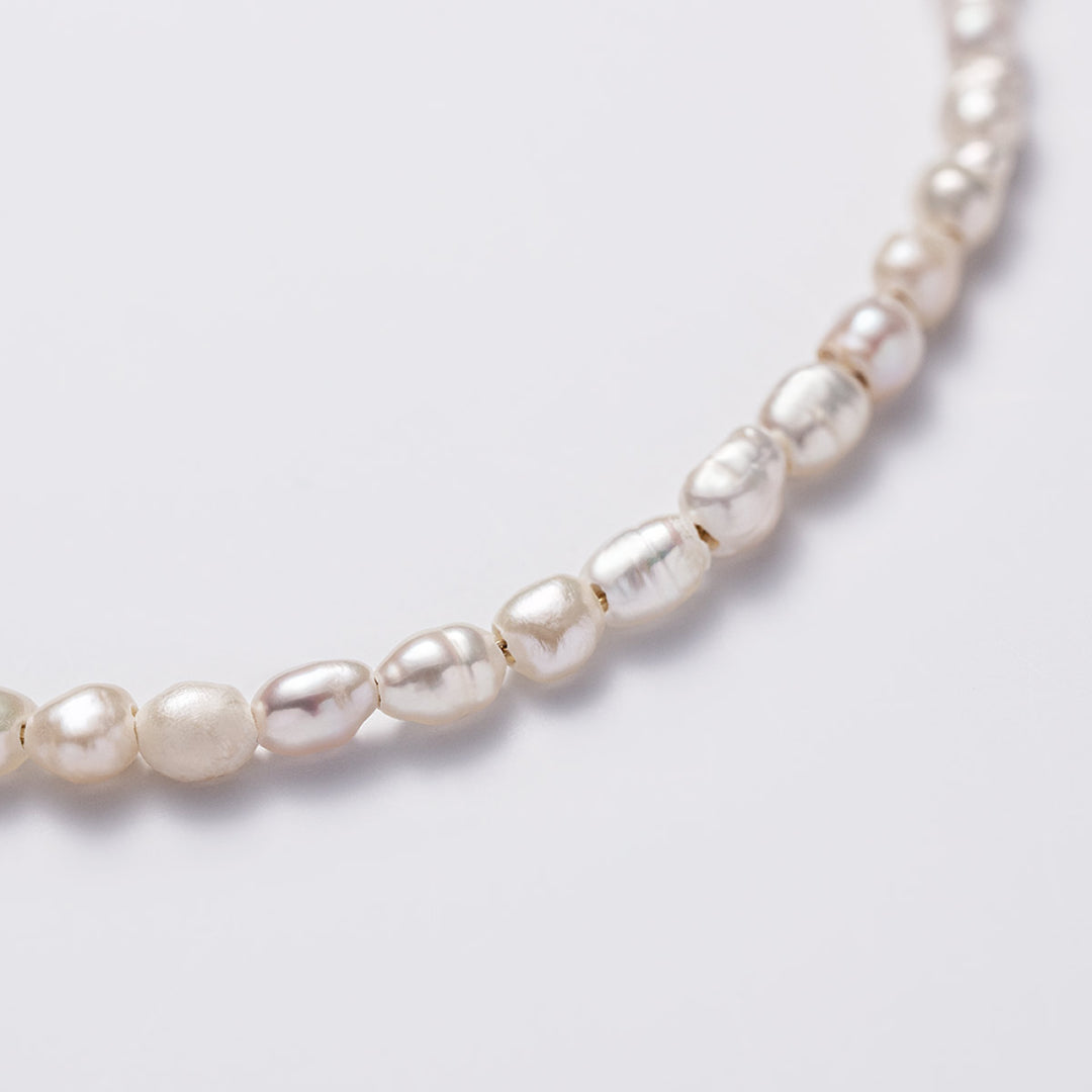 Paul Hewitt Charm Halskette Pearl Gold - PH-JE-0447