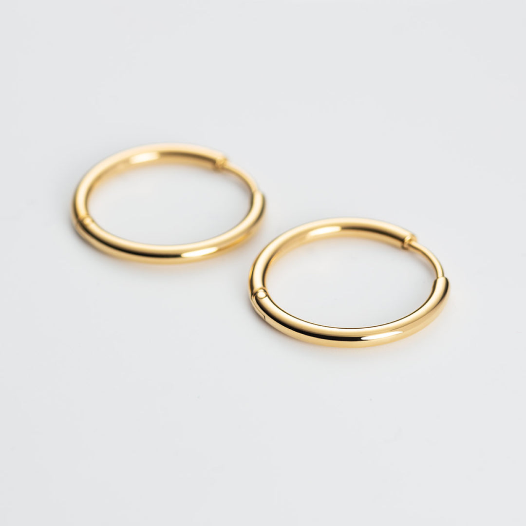 Paul Hewitt Charm Ohrringe Hoops Gold - PH-JE-0459