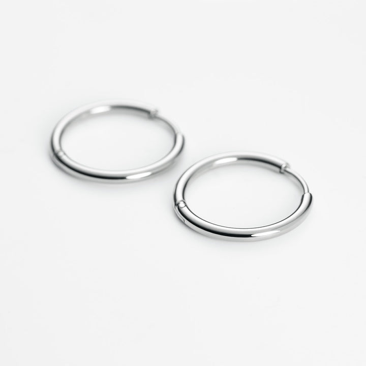 Paul Hewitt Charm Ohrringe Hoops Silber - PH-JE-0461