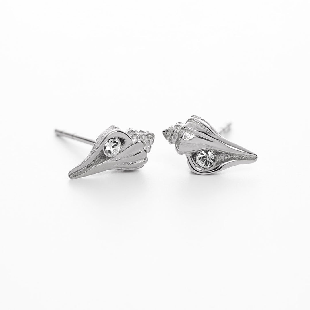 Paul Hewitt Sea Shell Ohrstecker Silber - PH-JE-0640