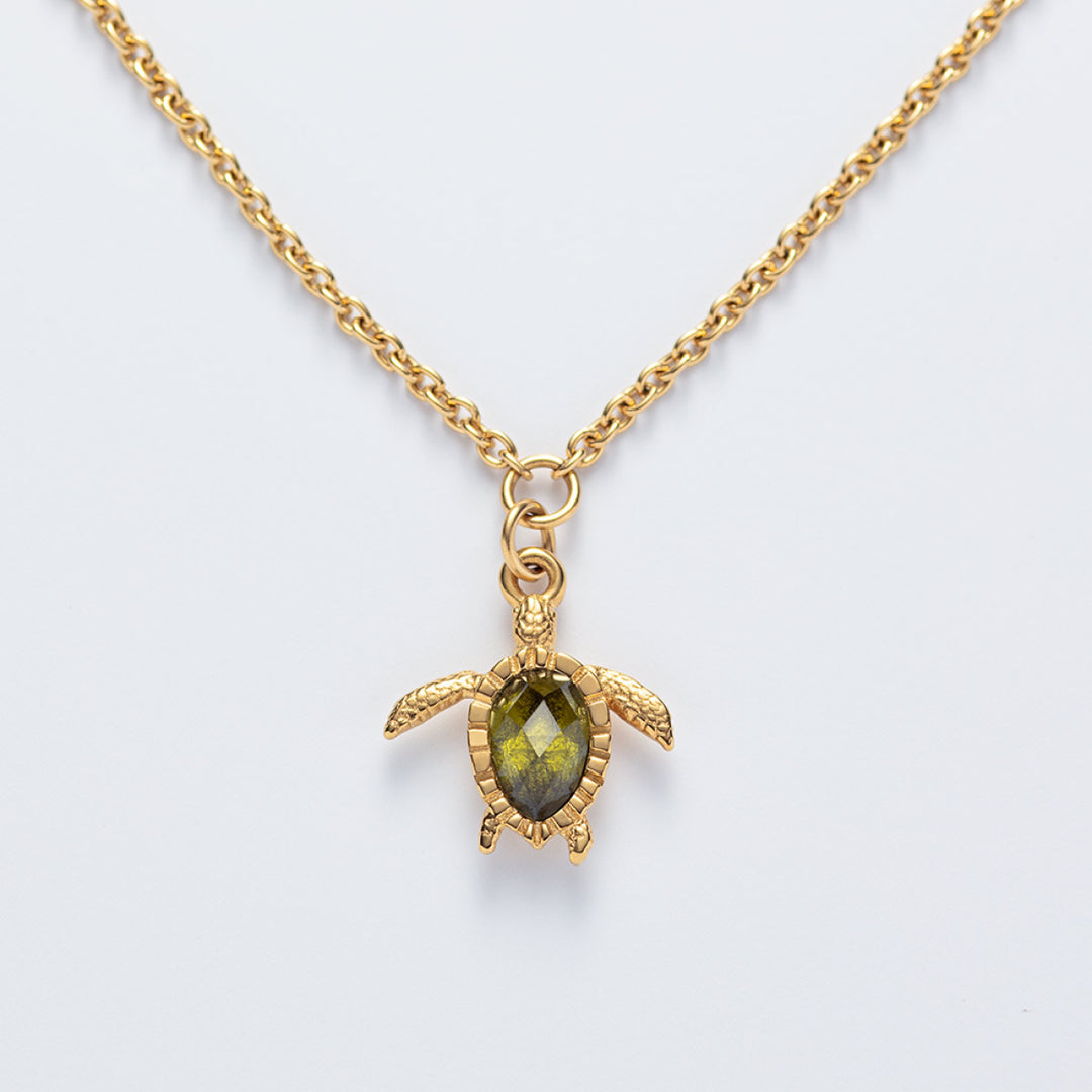 Paul Hewitt Turtle Mono Halskette Gold - PH-JE-0659