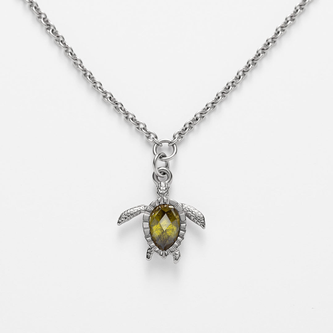Paul Hewitt Turtle Mono Halskette Silber - PH-JE-0661