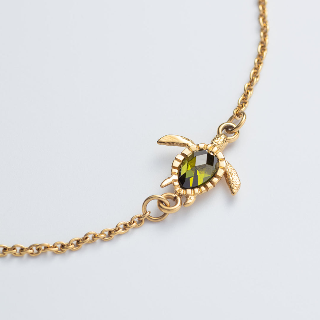 Paul Hewitt Turtle Mono Armkette Gold - PH-JE-0662