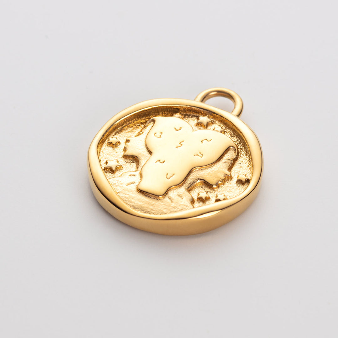 Paul Hewitt Gemini Charm Gold - PH-JE-1205