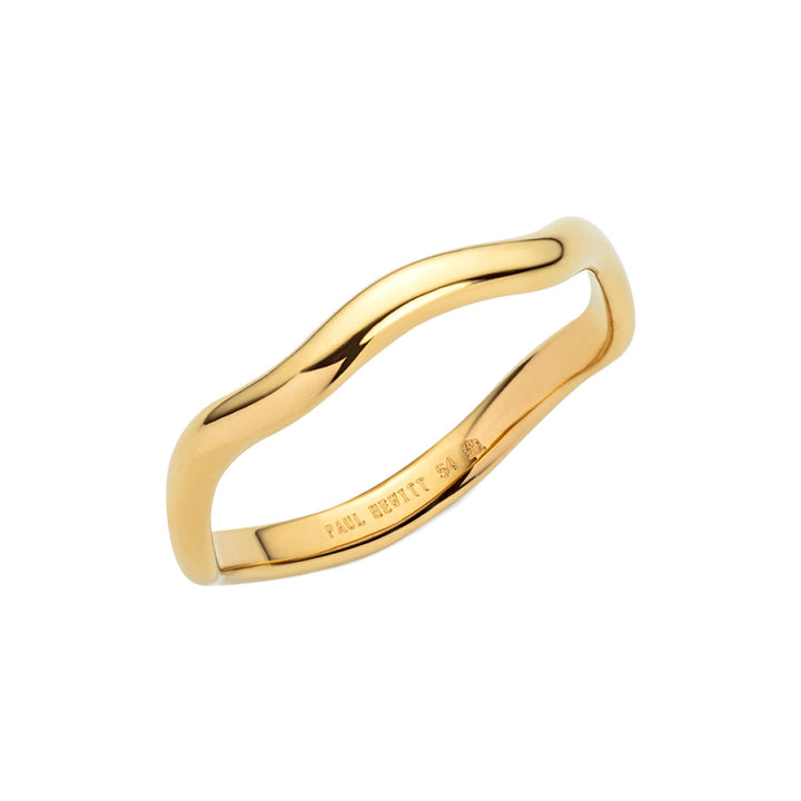 Paul Hewitt Waves Mono Ring Gold - PH-JE-1814