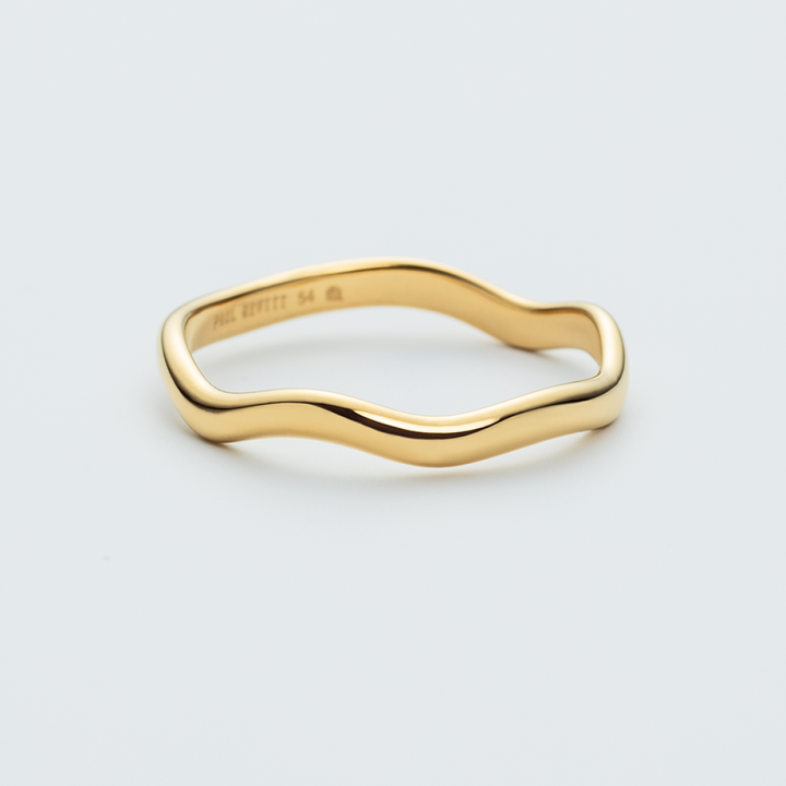Paul Hewitt Waves Mono Ring Gold - PH-JE-1814