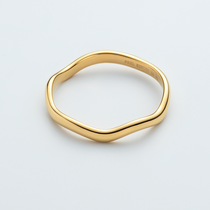 Paul Hewitt Waves Mono Ring Gold - PH-JE-1814