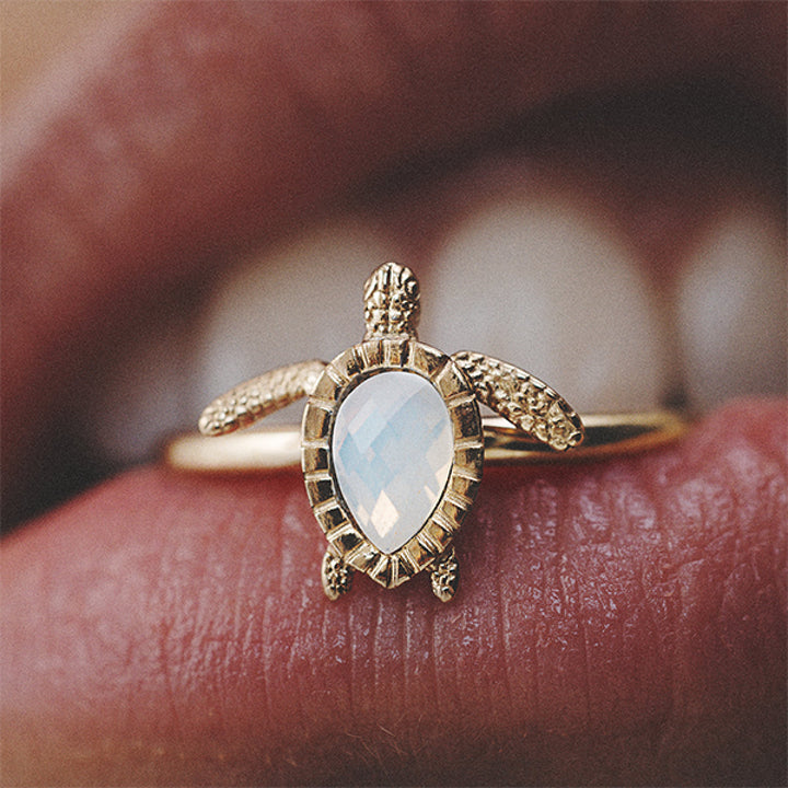 Paul Hewitt Turtle Ring White Breeze - PH-JE-2348